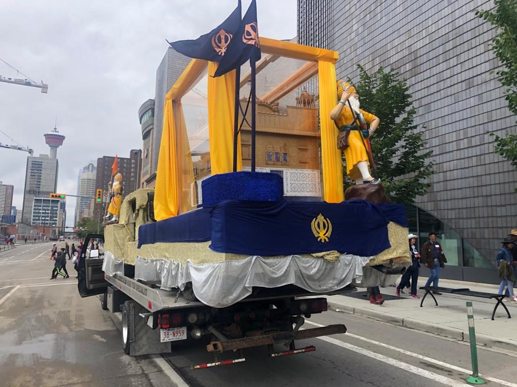 Float Towing for Calgary Stampede