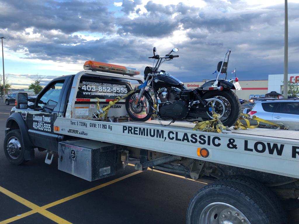 Motorcycle Towing in Calgary